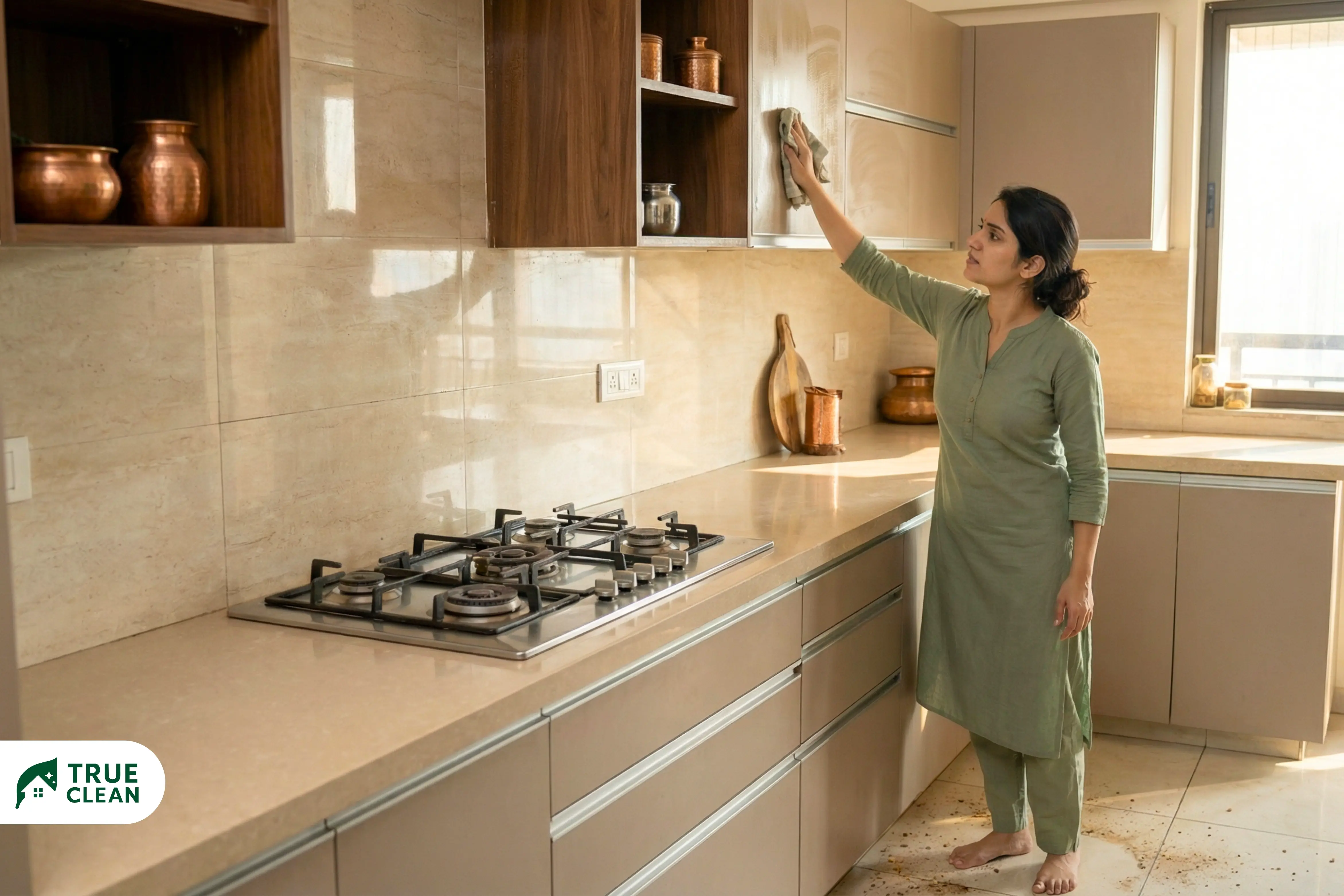 Kitchen deep cleaning